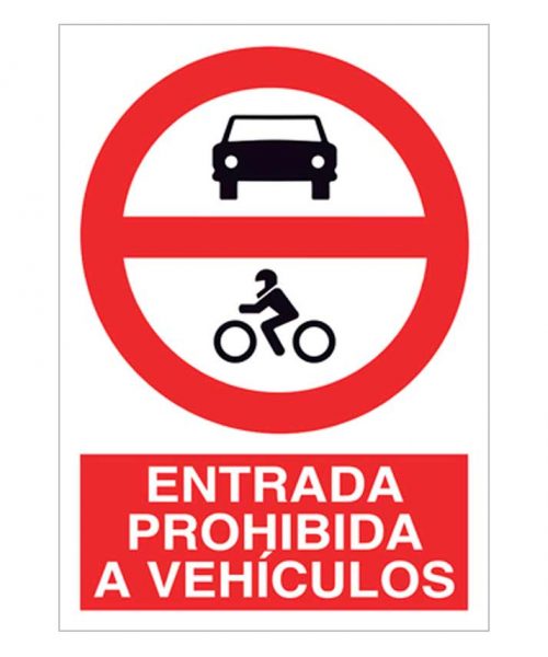 Entrada prohibida a vehículos