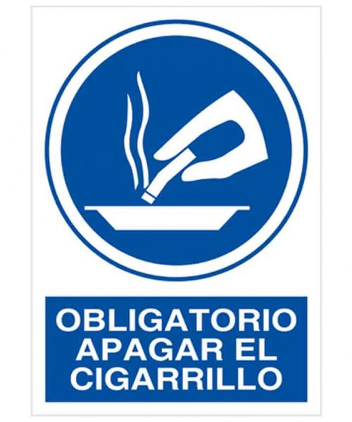 Obligatorio apagar el cigarrillo