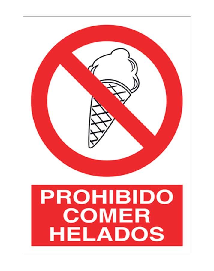 Prohibido comer helados