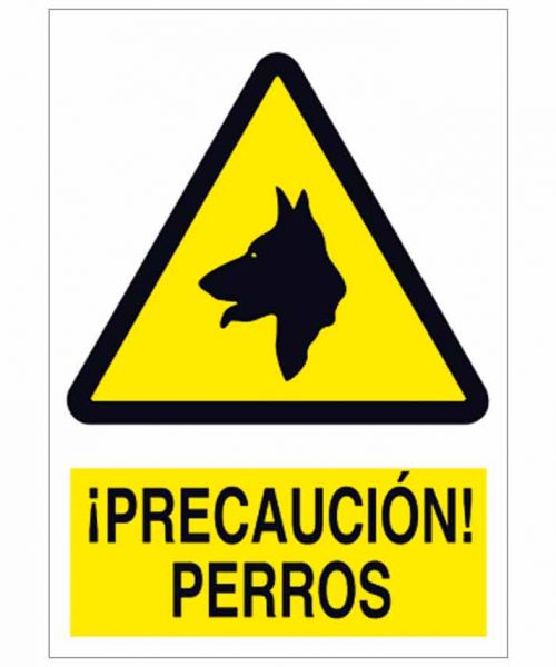 Precaución perros