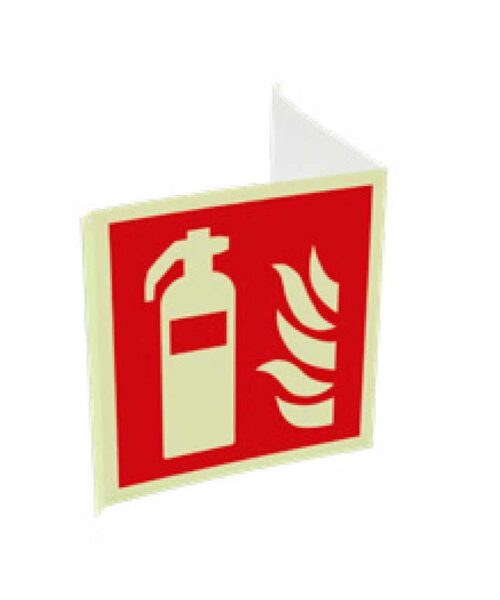 Cartel homologado extintor de incendios