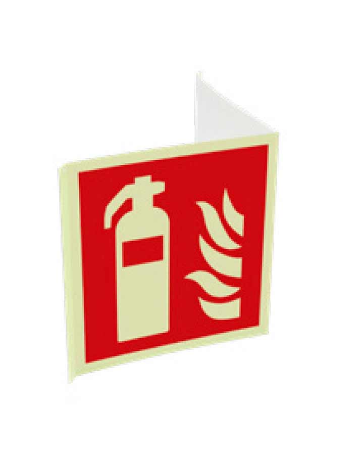Cartel homologado extintor de incendios