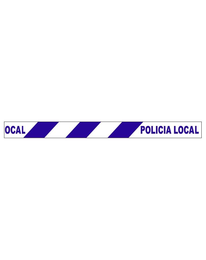 Policía local (pack 5 rollos)