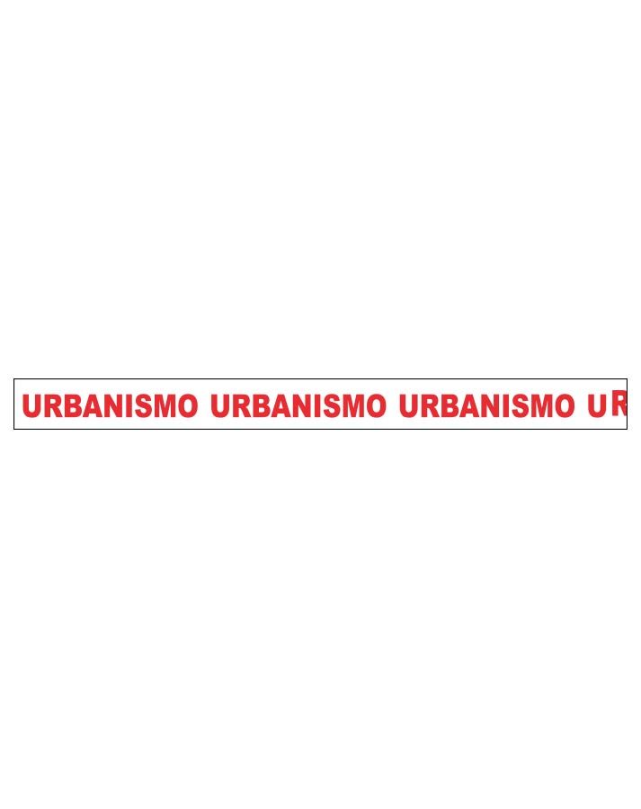 Urbanismo (pack 5 rollos)