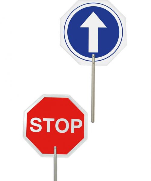 Paleta de stop-paso